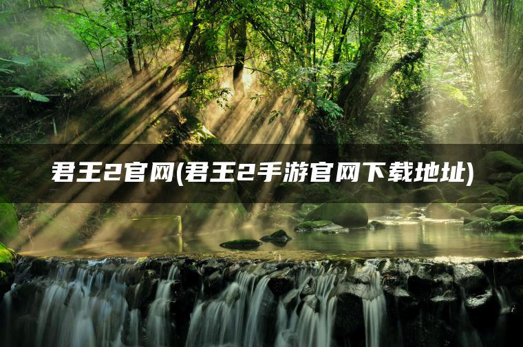 君王2官网(君王2手游官网下载地址)