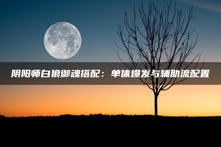 阴阳师白狼御魂搭配：单体爆发与辅助流配置