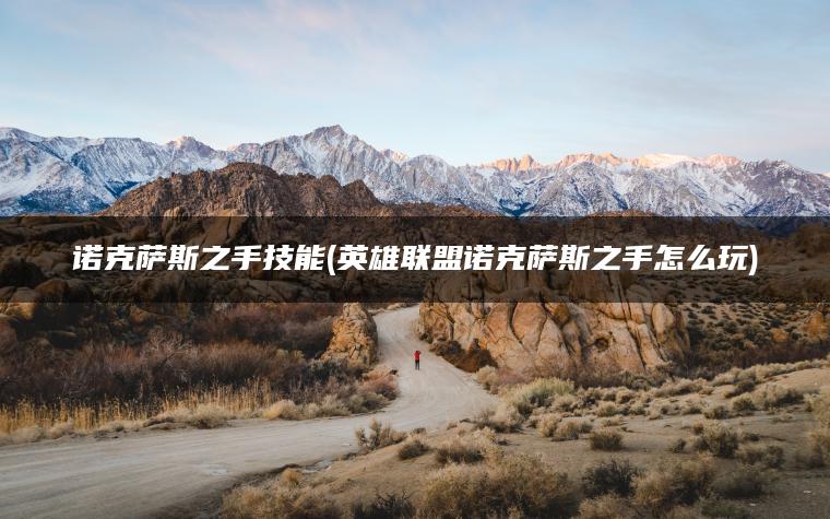 诺克萨斯之手技能(英雄联盟诺克萨斯之手怎么玩)