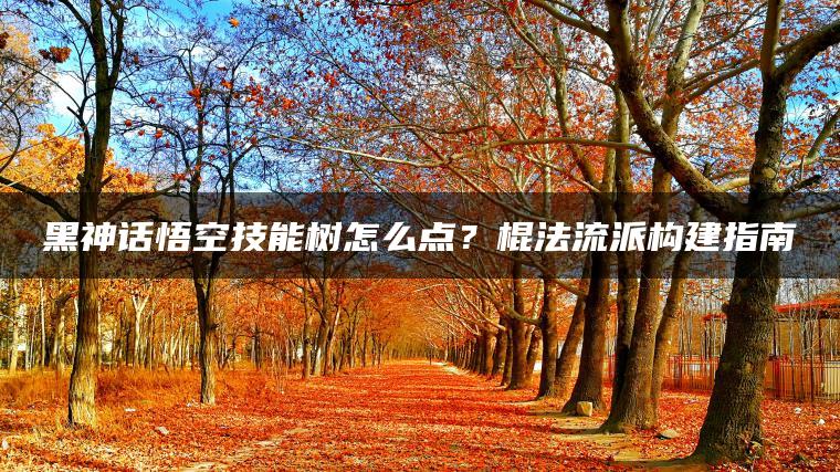 黑神话悟空技能树怎么点？棍法流派构建指南