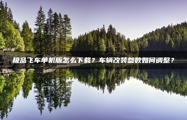 极品飞车单机版怎么下载？车辆改装参数如何调整？