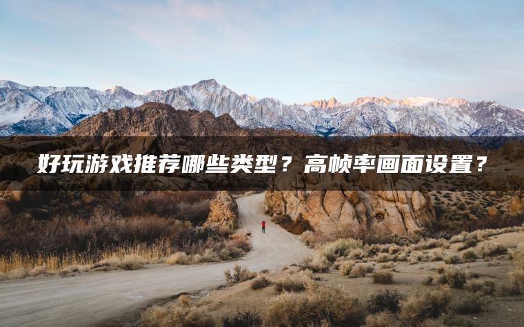 好玩游戏推荐哪些类型？高帧率画面设置？