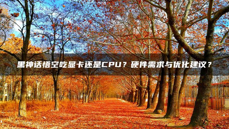 黑神话悟空吃显卡还是CPU？硬件需求与优化建议？