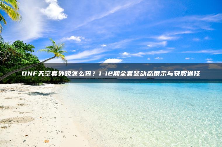 DNF天空套外观怎么查？1-12期全套装动态展示与获取途径