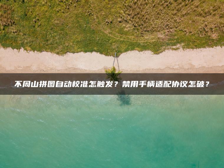 不周山拼图自动校准怎触发？禁用手柄适配协议怎破？