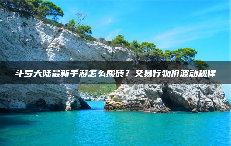 斗罗大陆最新手游怎么搬砖？交易行物价波动规律